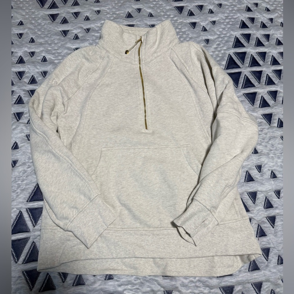 Lululemon long scuba zip up